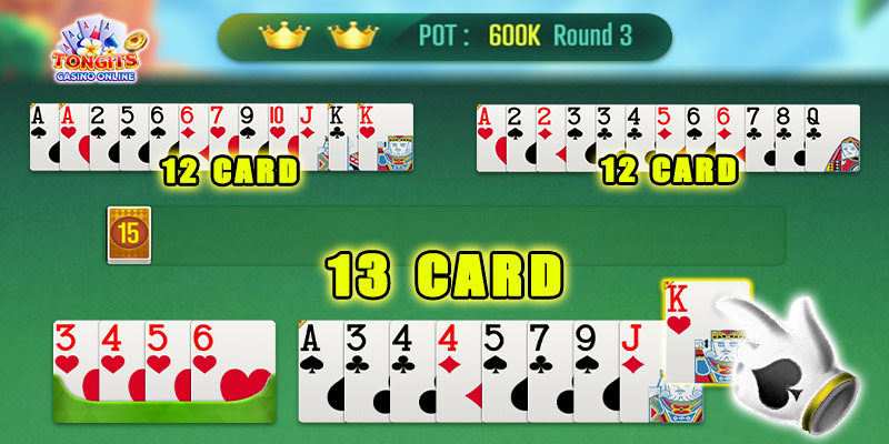 How to arrange cards
