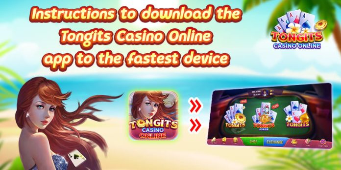 instructions on how to download Tongits Casino Online